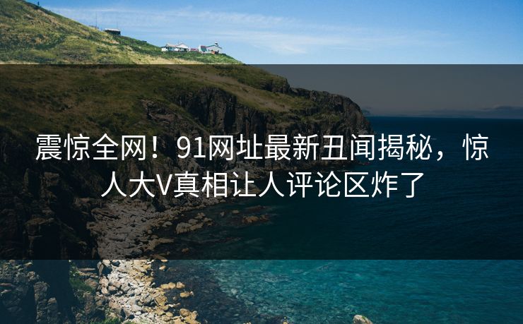 震惊全网！91网址最新丑闻揭秘，惊人大V真相让人评论区炸了